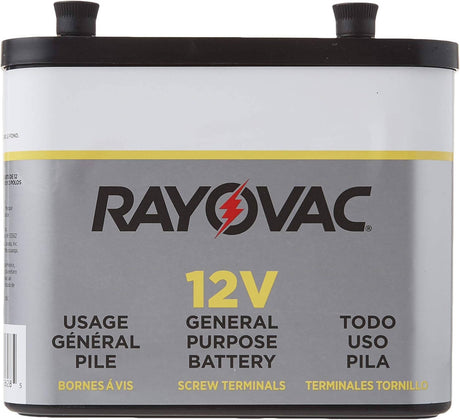 Rayovac 926 , 12 Volt screw terminal lantern battery Alarm System BB Generic
