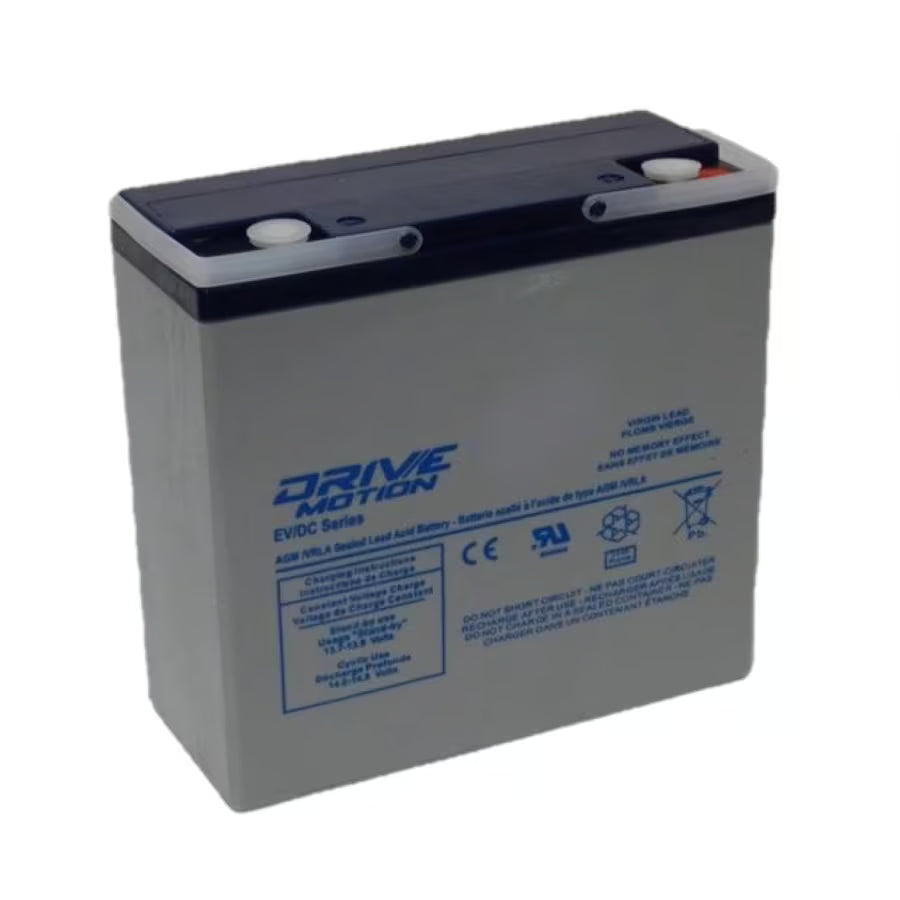 Drivemotion Sb12220dt Replacement Battery 12V 22Ah AGM F13 Sealed Lead Acid DriveMotion