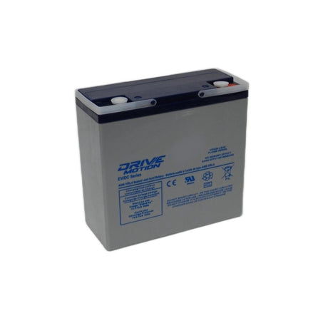6-dzm-20 12 Volt 20 Ah Deep Cycle Scooter Battery Threaded Sealed Lead Acid DriveMotion