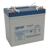 12V 55Ah GEL Battery for Mobility Scooters & Wheelchairs – 8G22NF Deep Cycle Replacement Sealed Lead Acid (Special) DriveMotion
