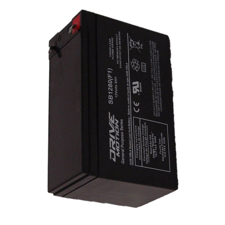 Drivemotion SB1280-F1, 12V, 8Ah (96Wh) General Purpose/Standby AGM battery Sealed Lead Acid Canadianbatteries.com