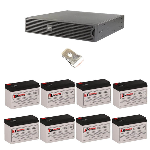 APC Smart-UPS RT 48V Rack Mount BP SURTA48RMXLBP2U battery UPS, 8 X 12v, 9ah UPS Batteries CB Range