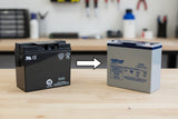 12V, 20Ah, replacement battery for Sunnyway Sw12200 with F13 terminals Sealed Lead Acid CB Generic