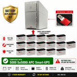 RBC105 UPS Battery Kit for APC SU5000I 5000VA UPS Batteries CB Range