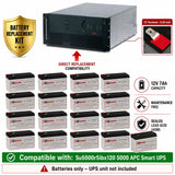 APC SU5000R5IBX120 UPS Replacement Battery Kit RBC105 12V 7Ah UPS Batteries CB Range