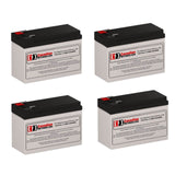 Sua1500rm2u Smart-UPS 1500va Rm 2u Apc Smart UPS Battery, 4 x 12V 7ah UPS Batteries CB Range