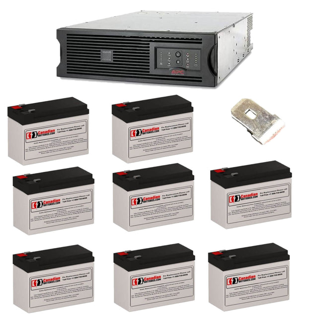 Sua2200rmxl3u Xl 2200va Rm 3u 120v Apc Smart UPS Battery, 8 x 12V 7Ah UPS Batteries CB Range