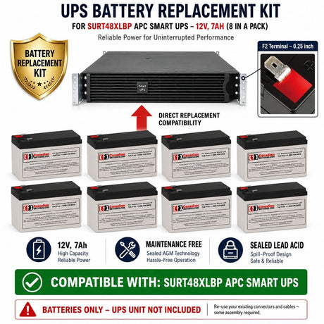 Surt48xlbp Apc Smart UPS Battery UPS Batteries CB Range