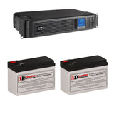 Batteries For Tripp Lite Smart1500lcd UPS, 2 X 12v, 7ah - 84wh UPS Batteries CB Range
