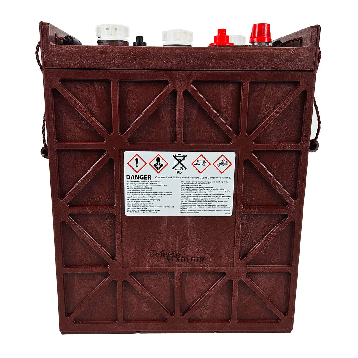 Trojan J305HC Deep Cycle Battery — 6V 335Ah (Flooded Lead Acid) Sealed Lead Acid Trojan