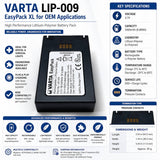 EasyPack XL for OEM Applications replaces Varta LIP-009 Lithium Cell Varta