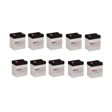 Apc Rbc117, RBC143, RBC118 Replacement UPS 10 X 12v 5ah With F2 Terminal Battery UPS Batteries CB Range