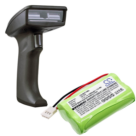 Barcode Scanner Battery For Denso Gt10b, Ds26h2-d 2.4v, 1500mah - 3.60wh Barcode Scanner Cameron Sino Technology Limited
