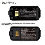 Barcode Scanner Battery For Intermec, Ck3, Ck3a, Ck3c, Ck3c1, Ck3n, Ck3n1 3.7v, 6800mah - 25.16wh Barcode Scanner Cameron Sino Technology Limited