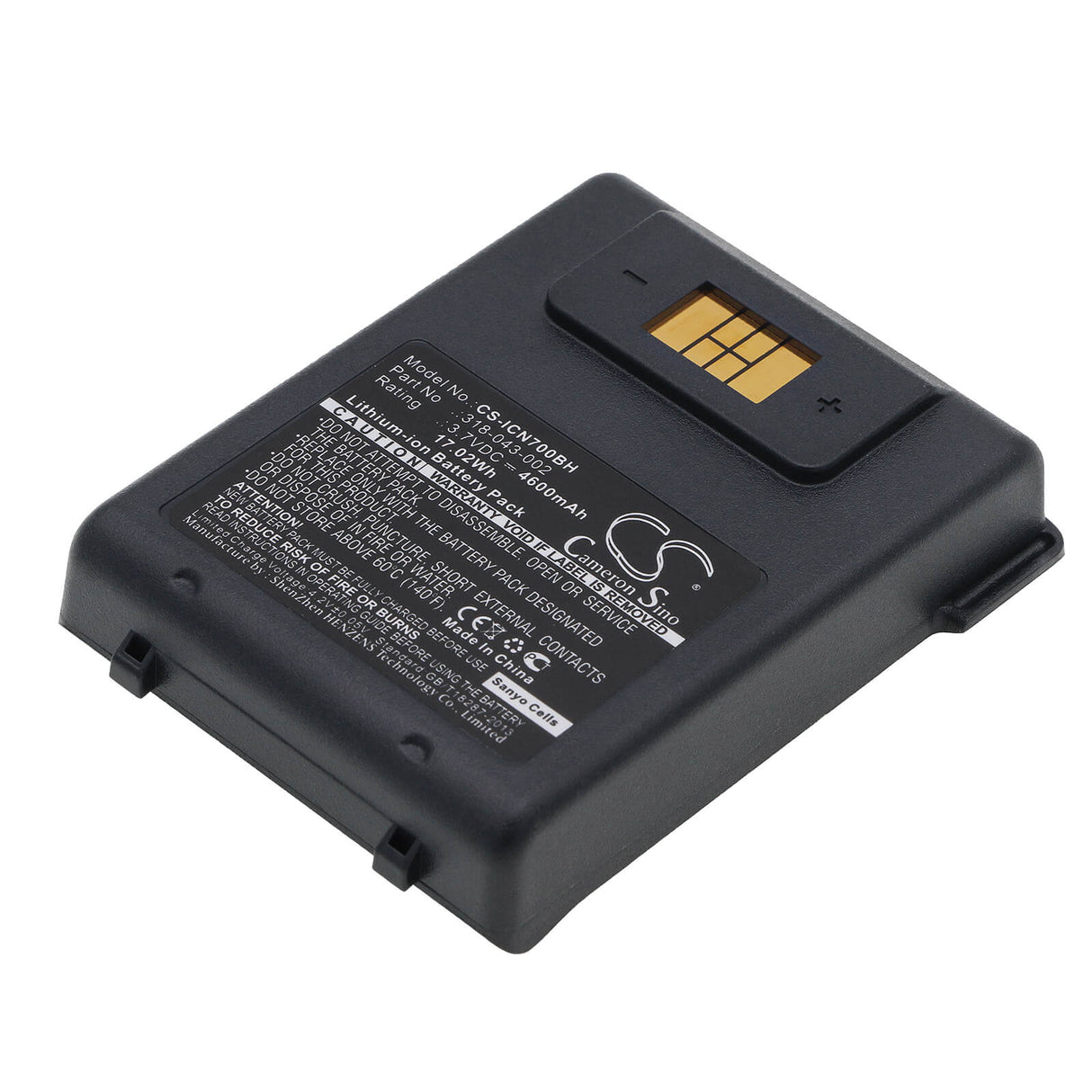 Barcode Scanner Battery For Intermec, Cn70, Cn70e 3.7v, 4600mah - 17.02wh Barcode Scanner Cameron Sino Technology Limited