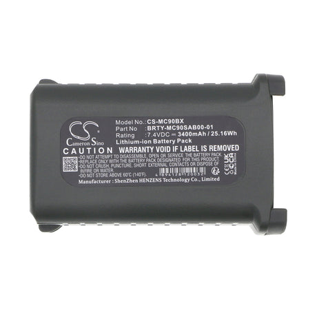 Barcode Scanner Battery For Symbol, Mc9000, Mc9000-g, Mc9000-k, Mc9000-s, Mc9010, Mc9050 7.4v, 3400mah - 25.16wh Barcode Scanner Cameron Sino Technology Limited