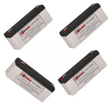 Batteries For Clary Corporation Pc1240 UPS, 4 X 12v, 2.6ah - 31.2wh UPS Batteries CB Range