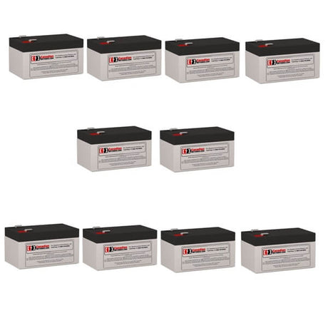Batteries For Datashield Ss400 UPS, 10 X 12v, 1.2ah - 14.4wh UPS Batteries CB Range