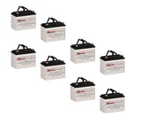 Batteries pour Eaton Best Power FerrUPS Fer-4.3k UPS, 8 x 12v, 33ah - 396wh Batteries UPS Gamme CB