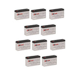 Batteries pour UPS Hp A2994a, 10 X 6v, 12ah - 72wh Batteries UPS gamme CB