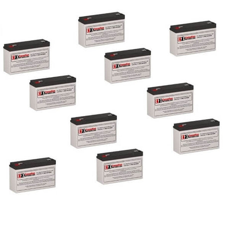 Batteries For Hp A2996br UPS, 10 X 6v, 10ah - 60wh UPS Batteries CB Range
