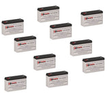 Batteries pour UPS HP A2997b, 10 x 6v, 10ah - 60wh Batteries UPS Gamme CB