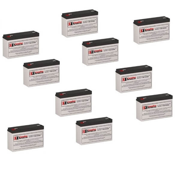 Batteries For Hp A2998a UPS, 10 X 6v, 10ah - 60wh UPS Batteries CB Range