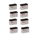 Batteries pour Liebert Gxt 3000rt-120 UPS, 8 x 12v, 7ah - 84wh Batteries UPS Gamme CB