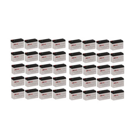 Batteries For Liebert Gxt10000t-208 UPS, 40 X 12v, 9ah - 108wh UPS Batteries CB Range