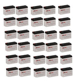Batteries pour Liebert Nfinity 8kva (ensemble de 30) Liebert UPS, 30 X 12v, 9ah - 108wh Batteries UPS Gamme CB
