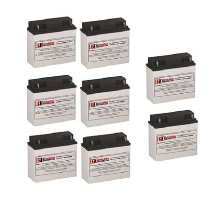 Batteries For Liebert Ud 1400va UPS, 8 X 12v, 18ah - 216wh UPS Batteries CB Range