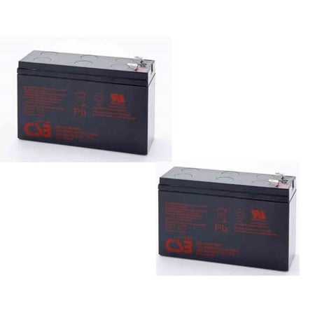 Batteries For Mge Ellipse 800 UPS, 2 X 12v, 6ah - 72wh UPS Batteries CB Range