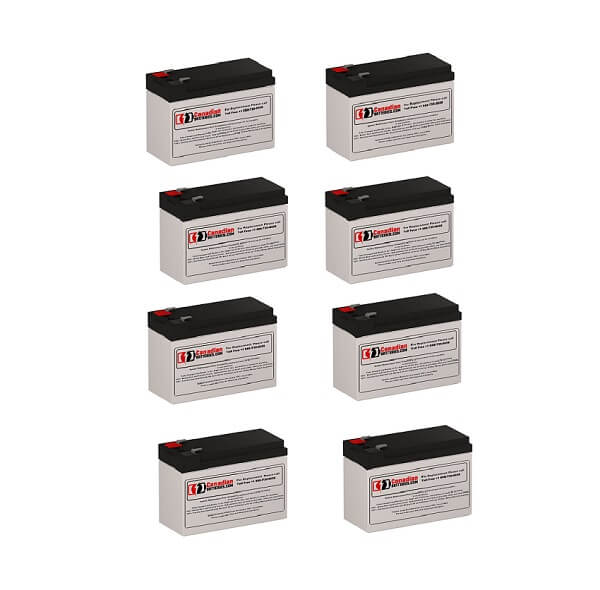 Batteries For Mge Pulsar Ex 20 Rack UPS, 8 X 12v, 7ah - 84wh UPS Batteries CB Range