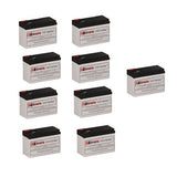 Batteries pour Minuteman Cpebp1000 UPS, 9 X 12v, 7ah - 84wh Batteries UPS Gamme CB