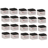 Batteries pour Minuteman Mcp Bp1 UPS, 20 x 12v, 26ah - 312wh Batteries UPS Gamme CB