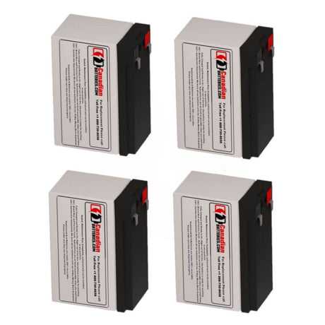 Batteries For Minuteman Mm600ss/2 UPS, 4 X 12v, 7ah - 84wh UPS Batteries CB Range