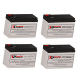 Batteries For Oneac On900 UPS, 4 X 12v, 7ah - 84wh UPS Batteries CB Range