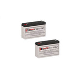 Batteries For Oneac One200da-sb UPS, 2 X 6v, 10ah - 60wh UPS Batteries CB Range