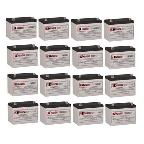 Batteries For Opti-UPS El3000-al UPS, 16 X 12v, 100ah - 1200wh UPS Batteries CB Range