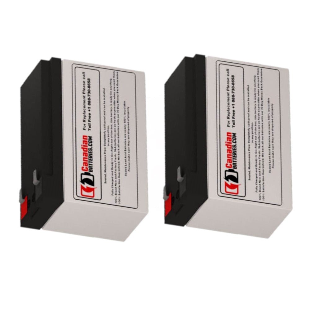 Batteries For Powerware 106711187-001 UPS, 2 X 12v, 7ah - 84wh UPS Batteries CB Range