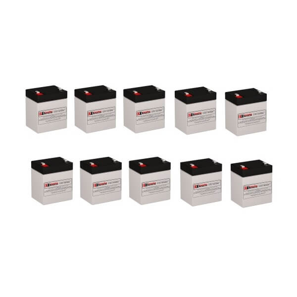 Batteries For Powerware 5125-3000irm UPS, 10 X 12v, 5ah - 60wh UPS Batteries CB Range
