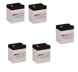 Batteries pour Powerware Prestige Ext 1250 UPS, 5 x 12v, 5ah - 60wh Batteries UPS Gamme CB
