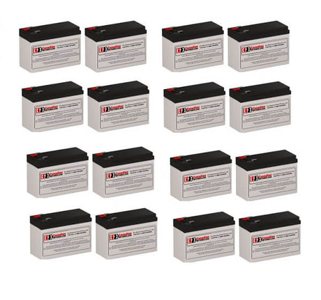 Batteries For Powerware Pw9120-batt2000 UPS, 16 X 12v, 7ah - 84wh UPS Batteries CB Range