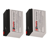 Batteries For Powerware Pw9130g 700t-xlau UPS, 2 X 12v, 9ah - 108wh UPS Batteries CB Range