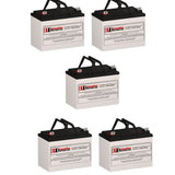 Batteries pour Topaz 83256-03 UPS, 5 x 12v, 33ah - 396wh Batteries UPS gamme CB
