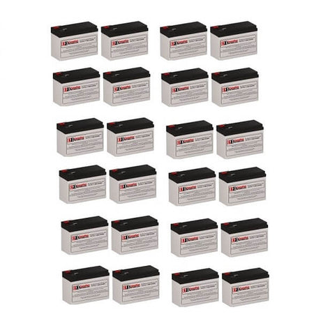 Batteries For Toshiba 1600ep 10kva UPS, 24 X 12v, 7ah - 84wh UPS Batteries CB Range