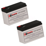 Batteries For Toshiba Ut1a1a007c6rkb2 UPS, 2 X 12v, 7ah - 84wh UPS Batteries CB Range