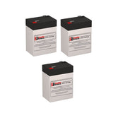 Batteries pour Tripp Lite Bc420lan UPS, 3 x 6v, 4.5ah - 27wh Batteries UPS Gamme CB