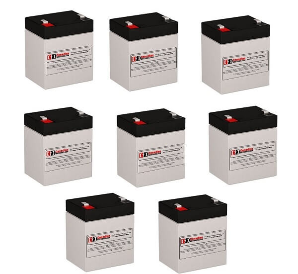 Batteries For Tripp Lite Smart3000rmxl2u UPS, 8 X 12v, 5ah - 60wh UPS Batteries CB Range
