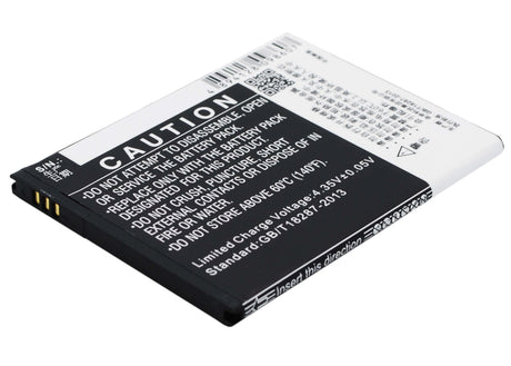 3.8V, Li-ion, 2200mAh, SmartPhone battery fits 100+, Baidu Cloud, 100b, V5, V5100b, 8.36Wh Mobile, SmartPhone Cameron Sino Technology Limited (Smartphone)
